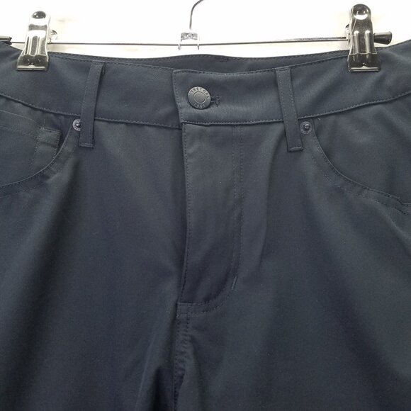 Tretorn Cropped Cuffed Pants Women's 4 Lightweight Pedal Pushers Golf Black NEW - Picture 3 of 16